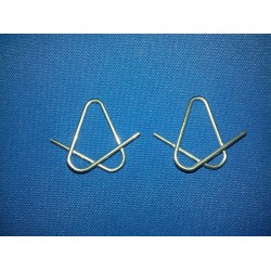 Pole spring clips small